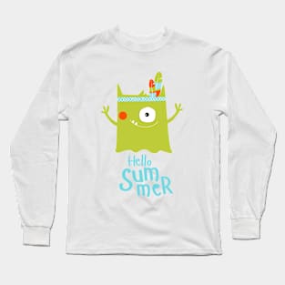 Funny Monster Long Sleeve T-Shirt